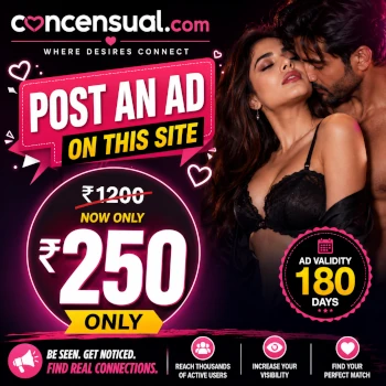 banner offering ad posting on this website @ Rs. 250 for 180 days instead of 1200